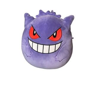 Pokemon Gengar Squishmallow Plush 10" Inch Purple 2023